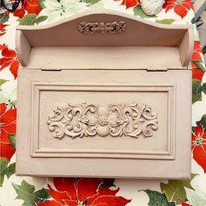 Vintage Shabby Chic Sm Wooden Secretary Desk/Organizer